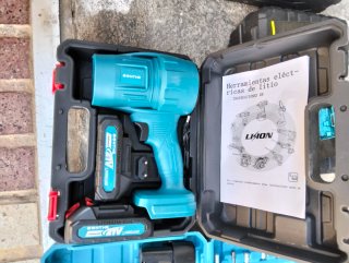 Llave de carraca eléctrica y accesorios