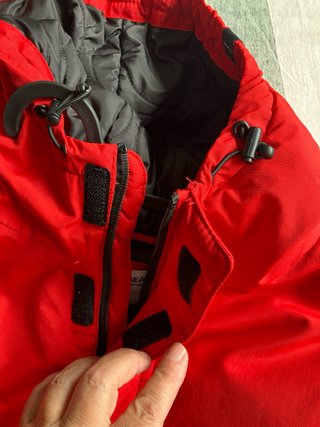 Chaqueta Anorak Pull&Bear Roja Talla S