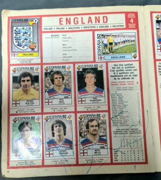 Album Panini Mundial España 82 Completo