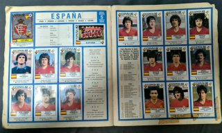 Album Panini Mundial España 82 Completo