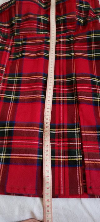 Vestido Cuadros Escoceses Nuevo