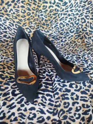 Tacones negros Pedro del Hierro NUEVOS