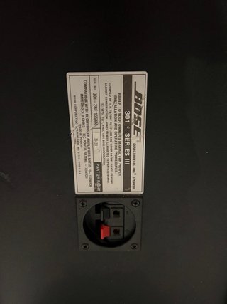 2 Altavoces Bose Negros