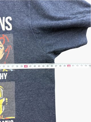 Vintage Graphic T-Shirt Marvel Expressions Navy