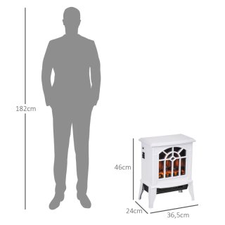 Chimenea Eléctrica Decorativa 1000/2000W