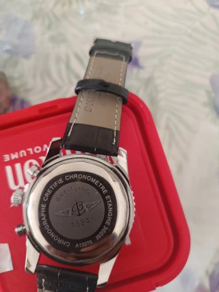 Reloj Breitling Cronógrafo Acero Negro