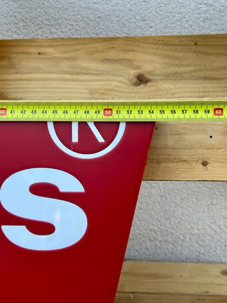 Insegna Originale LEVI'S da Negozio Legno vintage