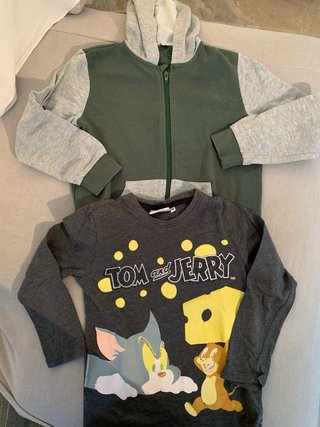 Lotto 9 capi bimbo 6/7 anni + polo Armani