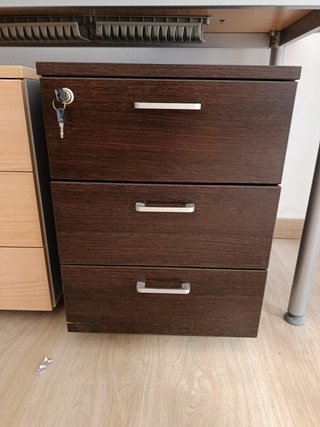 Cajonera archivador móvil madera