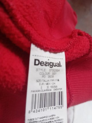 Sudadera Desigual Talla S