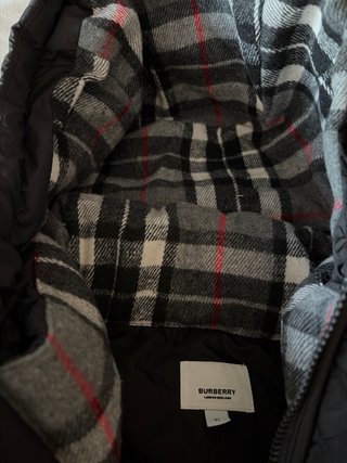 Plumífero Burberry Negro Talla XL