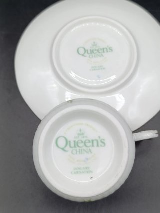 Taza café porcelana inglesa Enero
