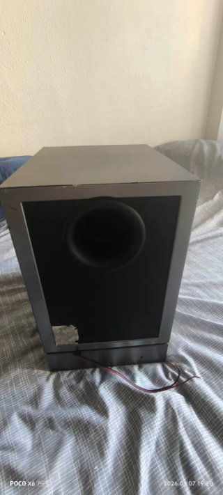 Subwoofer LG Gris/Plateado
