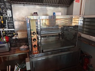 Asador de pollos para 15 unidades
