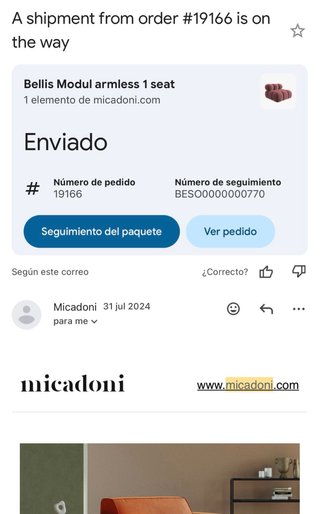 Sofá modular Micadoni Bellis
