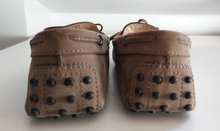 Mocasines Tod's Nobuk Marrón claro