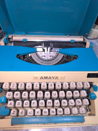 Máquina de escribir Amaya Gilet
