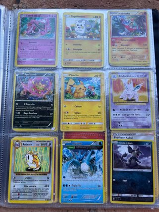 Álbum de Cartas Pokémon
