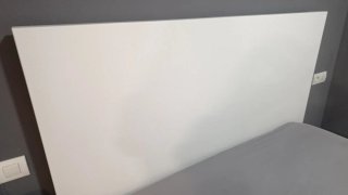 Cabecero de cama blanco seminuevo de 160 cms