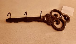 Colgador de llaves estilo llave antigua Pórtico