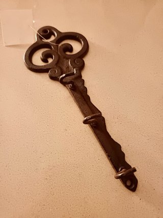 Colgador de llaves estilo llave antigua Pórtico