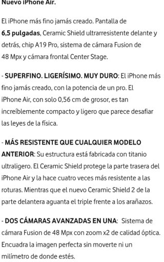 iPhone 17 de 256GB Nuevo Sin Abrir precintado