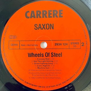 Saxon – Wheels Of Steel | LP Vinilo