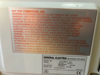 Mini microondas GE 9L - Ideal camper