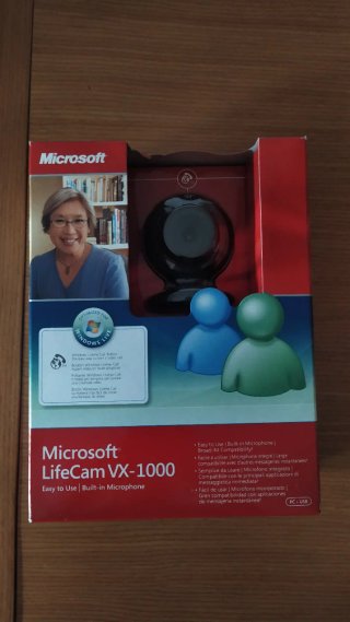 Webcam Microsoft LifeCam VX-1000 Nueva sin usar