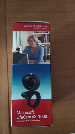 Webcam Microsoft LifeCam VX-1000 Nueva sin usar