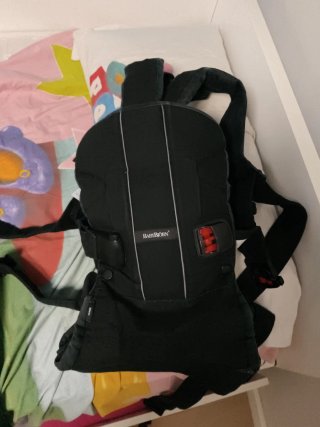 Mochila Portabebés BabyBjörn Negra
