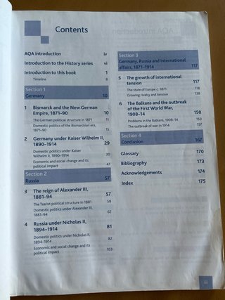 AQA History AS: Unit 1 - Russia and Germany, 18...