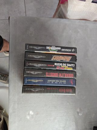 Lote 6 Juegos Sega Mega Drive
