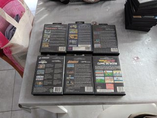 Lote 6 Juegos Sega Mega Drive