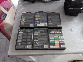 Lote 6 Juegos Sega Mega Drive