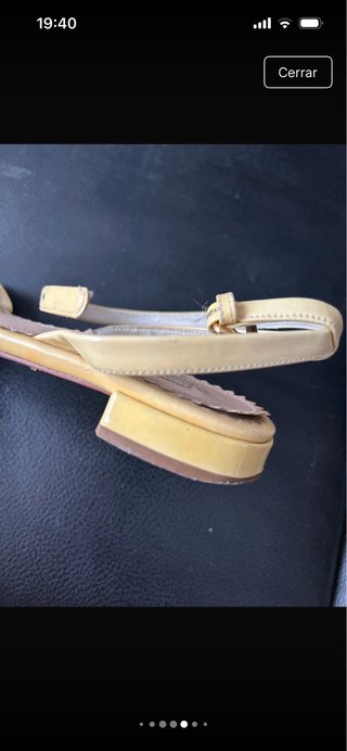 Sandalias Prada Corazón Rojo y Amarillo