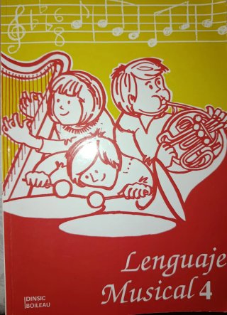 Libro Lenguaje Musical 4 Dinsic Boileau