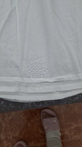 Camisa blanca con encaje