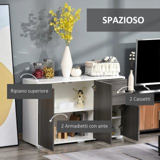 Mobiletto Armadietto Multiuso per Soggiorno, Cucin