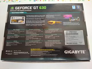 Tarjeta Gráfica Gigabyte NVIDIA GeForce GT 630