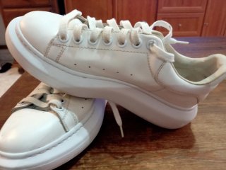 Alexander McQueen Zapatillas Blancas Mujer