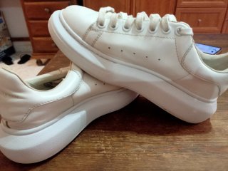 Alexander McQueen Zapatillas Blancas Mujer