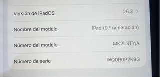 Apple iPad 9ª Gen Plata/Gris Espacial