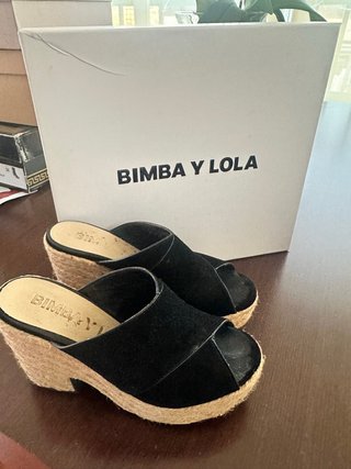 BIMBA Y LOLA Sandalias Cuña Talla 36