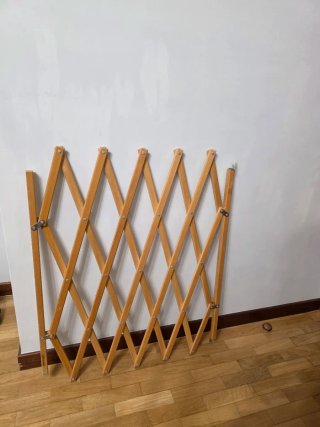 Barrera Infantil de madera extensible