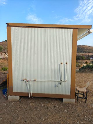 Caseta modular 6x2.5m