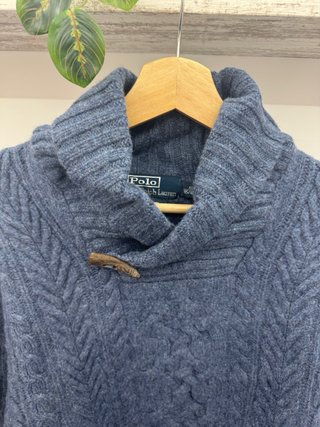 Jersey Polo By Ralph Lauren 100% Lana Talla XL