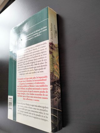 Libro "Negra espalda del tiempo"