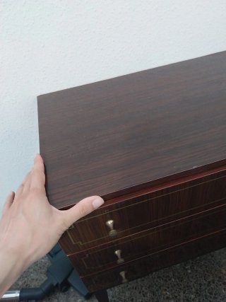 Mesita de noche / Cajonera de madera