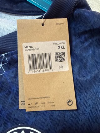 Camiseta PSG Jugador Champions League Nike Azul